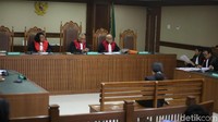 Merry Purba menjalani sidang lanjutan terkait kasus suap dalam putusan hukuman pada Tamin Sukardi di Pengadilan Tindak Pidana Korupsi (Tipikor) Medan.