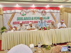 PA 212 Sesalkan Demonstrasi saat Deklarasi Relawan di Jatim