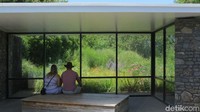 Ada juga taman yang bergaya sangat modern minimalis namanya Modernist Garden dengan gaya Amerika kekinian (Fitraya/detikTravel)