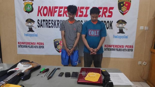Dua orang pelaku yang tertangkap yakni Charles (36) dan Andri Susilo (21).