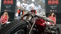 Motor ini adalah hasil modifikasi dari basis mesin Harley-Davidson WL tahun 1942. Foto: Dok. Suryanation Motorland