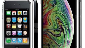 iPhone 3GS vs iPhone XS Max. Foto: Phone Arena