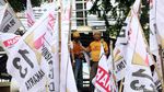 Penampakan Massa Hanura yang Geruduk KPU
