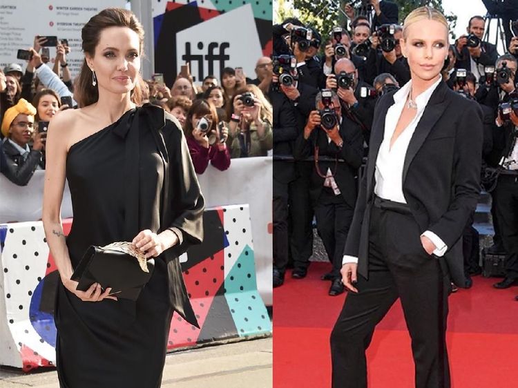 Kemiripan Angelina Jolie dan Charlize Theron