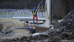 Penampakan Terkini Pembangunan Floodway Cisangkuy