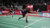 Rinov/Pitha sempat kalah di gim pertama dengan dengan skor 14-21.