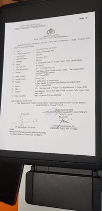 Pihak OSO melaporkan anggota KPU ke Polda Metro Jaya.