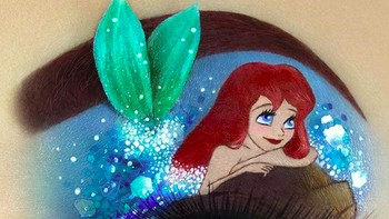 Adalah Tal Peleg seorang wanita yang menyukai seni ilustrasi, fotografi dan tata rias. (Foto: Instagram/tal_peleg)