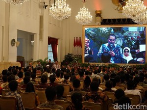 Jokowi Undang Ratusan Nelayan Makan Siang di Istana