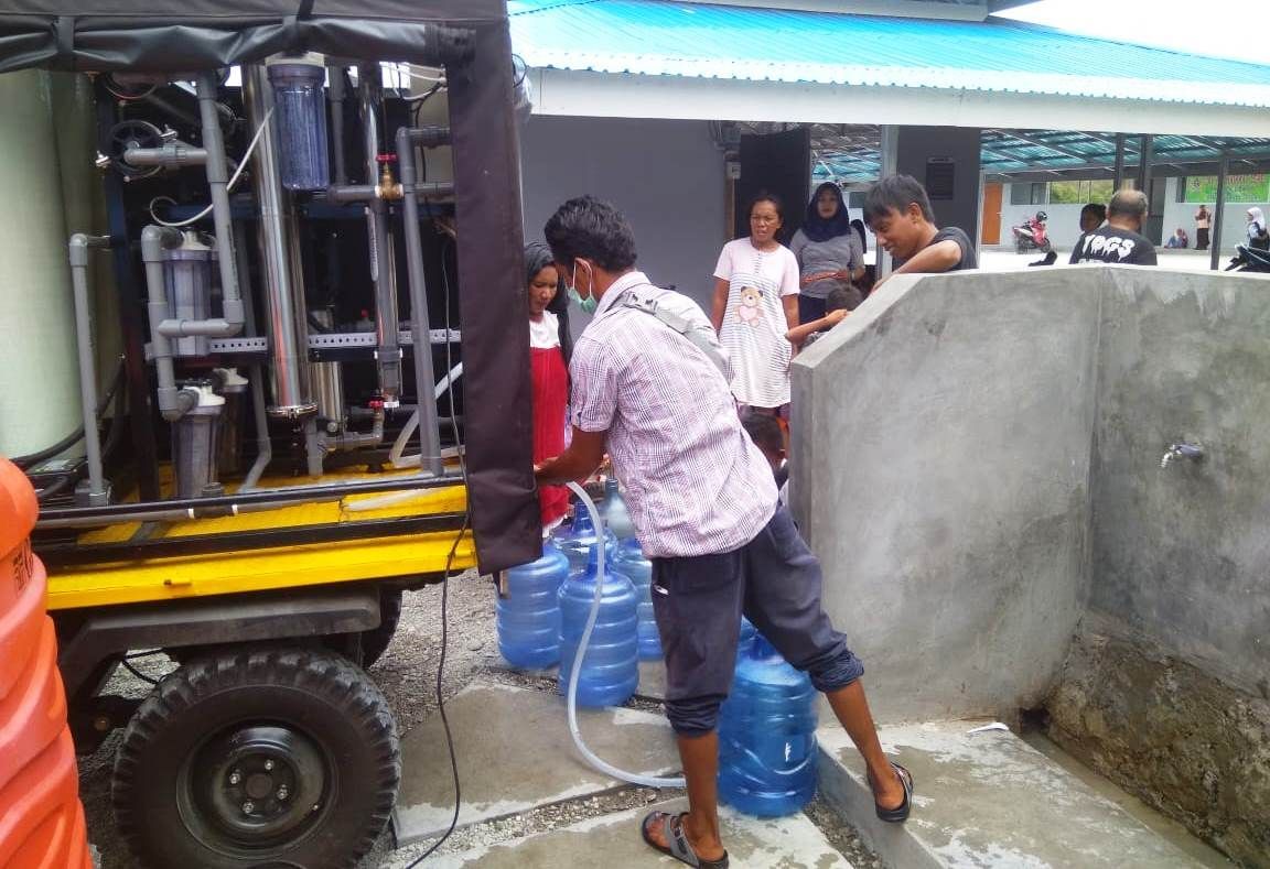 Kementerian Perindustrian menyalurkan 5 unit alat mekanis multiguna pedesaan (AMMDes) ke Sulawesi Tengah. AMMDes ini berfungsi sebagai pengolah air jernih.