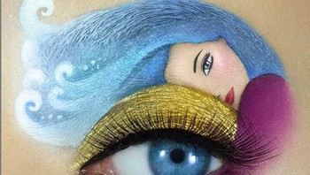 Seni mata adalah cara saya memadukan semua gairah hidup ini dengan menggunakan mata sebagai kanvas saya, ujar Peleg seperti dilansir dari Boredpanda. (Foto: Instagram/tal_peleg)