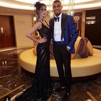 Melissa Satta Boateng dan Kevin-Prince Boateng resmi menikah paa Juni 2016. Sebelum itu, Melissa dan Boateng sudah hidup bersama dan dikaruniai seorang putra yang lahir pada 2014. Foto: Instagram @melissasatta
