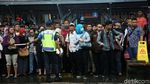 Suasana Stasiun Manggarai Jelang Penutupan Jalur 10