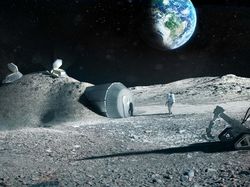 Beginikah Tempat Tinggal Manusia di Bulan?