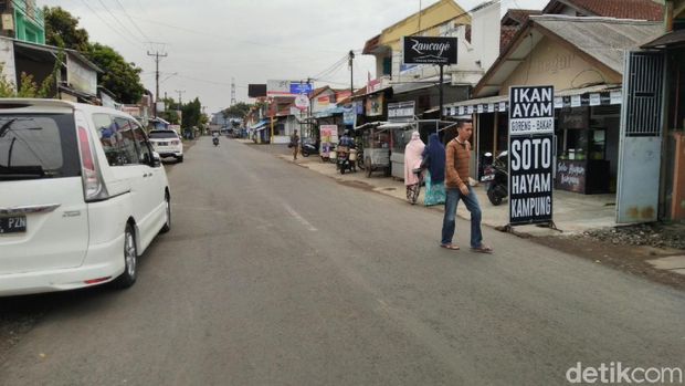 Ruas Jalan di Ciamis Diberlakukan Satu Arah, Pedagang Mengeluh