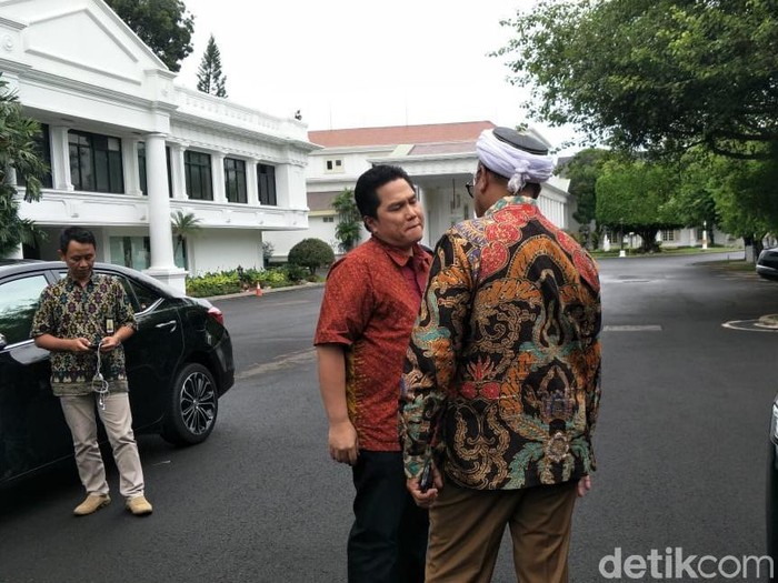 Erick Thohir Sambangi KSP, Minta Jadwal Jokowi Agar Tak Bentrok