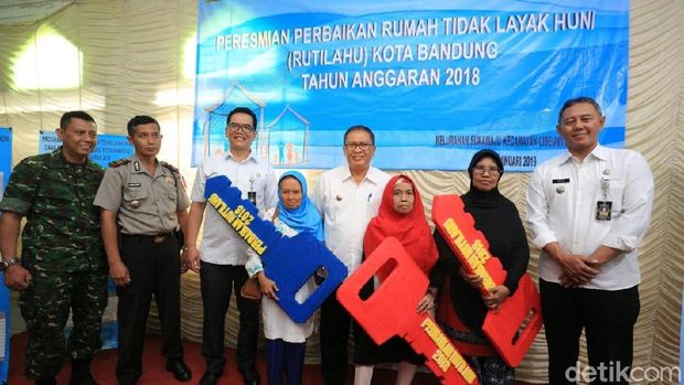 Pemkot Bandung Targetkan Perbaikan 2.500 Rutilahu di 2019