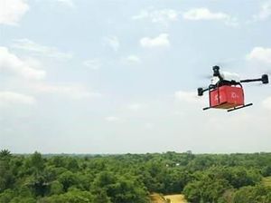 Drone untuk Kirim Barang Sukses Diuji Coba