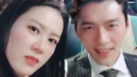Son Ye Jin dan Hyun Bin membantah kabar hubungan mereka namun netizen tetap yakin mereka menjalin hubungan spesial. Dok. Instagram/yejinhand