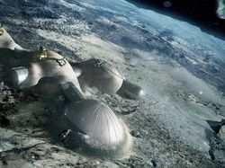 Beginikah Tempat Tinggal Manusia di Bulan?