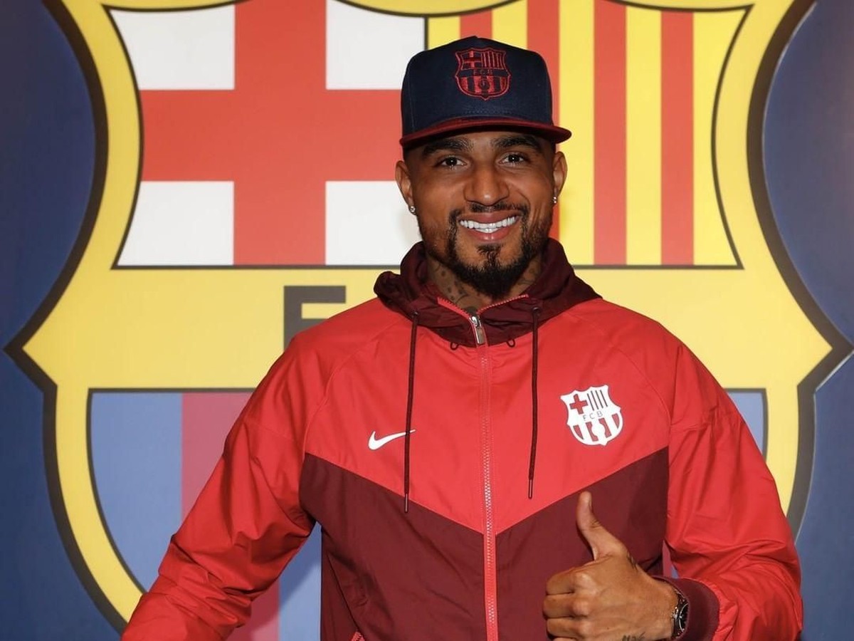 Barcelona meminjam Kevin-Prince Boateng dari Sassuolo (Instagram @fcbarcelona)