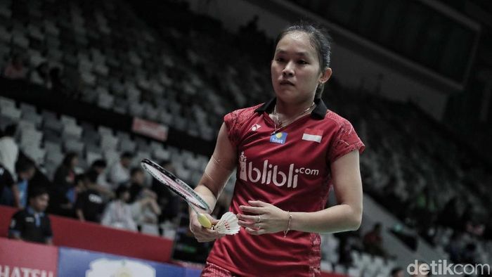 Ruselli Hartawan ingin beri kejutan dengan mengalahkan Ratchanok Intanon di Indonesia Open 2019. (Foto: Pradita Utama) Ruselli Hartawan ingin beri kejutan dengan mengalahkan Ratchanok Intanon di Indonesia Open 2019. (Foto: Pradita Utama)