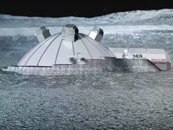 Beginikah Tempat Tinggal Manusia di Bulan?