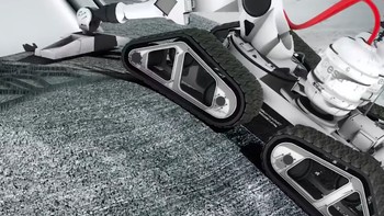 Robot ini pun melakukan konstruksi. Foto: ESA