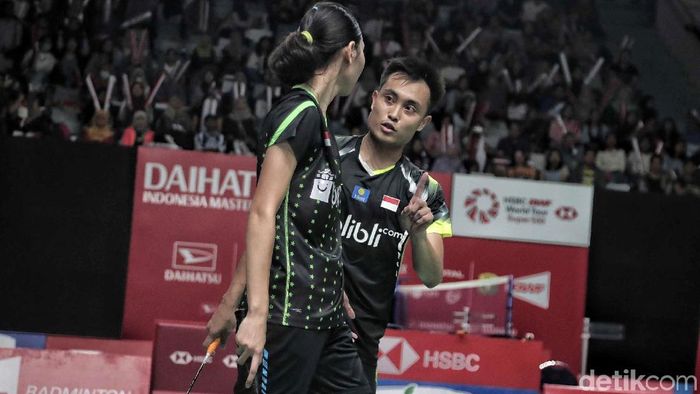 Hafiz Faizal/Gloria Emanuelle Widjaja menjadi andalan ganda campuran ke Olimpiade 2020.  (Pradita Utama/detikSport)