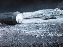 Beginikah Tempat Tinggal Manusia di Bulan?