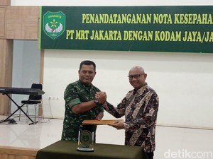 Kodam Jaya Amankan Pembangunan MRT Jakarta Bawah Monas