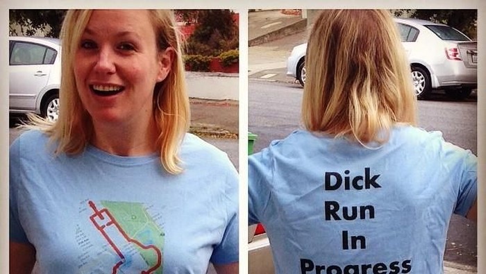 Claire Wyckoff dari Los Angeles, California, punya hobi lari yang tidak biasa. Ia mengeluarkan tenaga ekstra untuk menggambar penis di peta dengan rute larinya. Foto: Instagram/og_dick_run_claire) Claire Wyckoff dari Los Angeles, California, punya hobi lari yang tidak biasa. Ia mengeluarkan tenaga ekstra untuk menggambar penis di peta dengan rute larinya. Foto: Instagram/og_dick_run_claire)