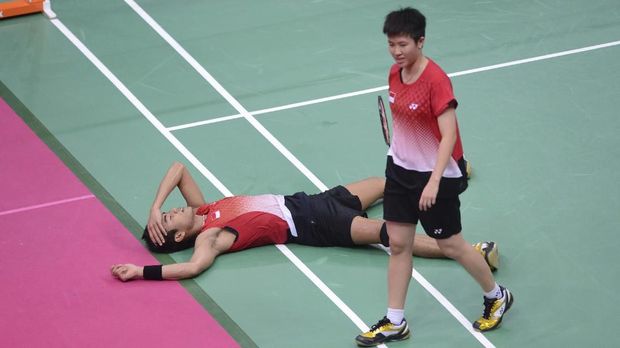 Tontowi Ahmad/Liliyana Natsir menelan kekecewaan karena gagal meraih medali di Olimpiade 2012.