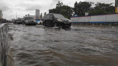 Penampakan Titik Banjir yang Kepung Makassar