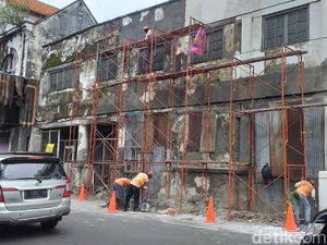 Hujan, Revitalisasi Jalan Karet Diprediksi Selesai Akhir Bulan