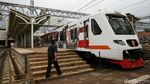 Suasana Stasiun Manggarai Jelang Penutupan Jalur 10