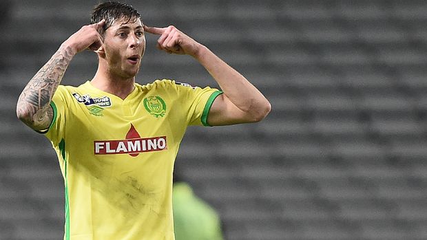 Pesawat yang ditumpangi Emiliano Sala hilang saat terbang dari Nantes ke Cardiff.