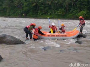 Bocah SD Hilang di Sungai Serayu Banjarnegara