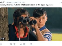 Banjir Meme akibat WhatsApp Down