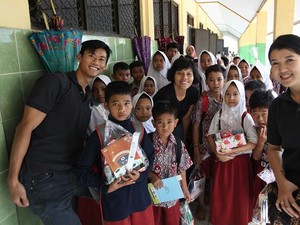 Perusahaan Properti Bantu Percantik Sekolah yang Terdampak Tsunami