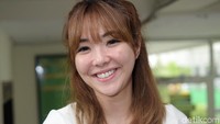 Meski tersenyum Gisel mengaku saat ini perasaannya masih campur aduk. Pool/Noel/detikFoto.