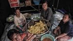 Pilu Pengungsi Korban Kebakaran di Tomang