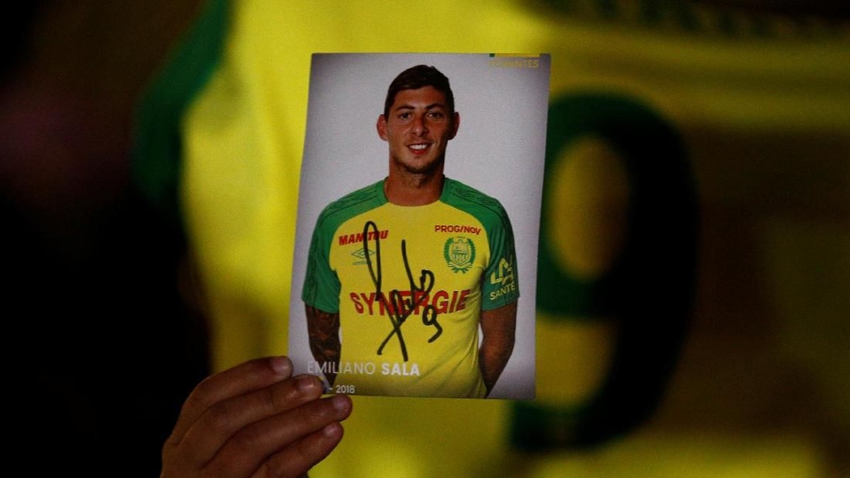 Emiliano Sala jadi korban kecelakaan pesawat. (Foto: Stephane Mahe/Reuters)