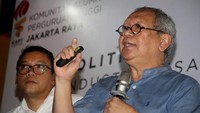 Diskusi publik itu digelar di Jakarta, Selasa (22/1/2019). Diskusi kali ini mengambil tema Politik Industrialisasi Jokowi Dalam Era Industri 4.0.