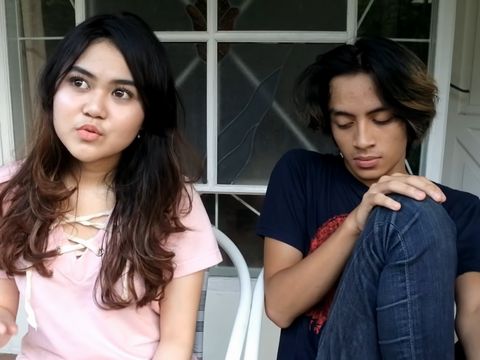 Video klarifikasi putusnya hubungan Rakry dan Indy viral