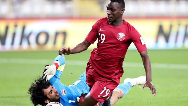 Qatar melaju ke babak perempat final Piala Asia 2019 usai megalahkan Irak 1-0. (