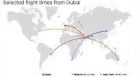 Syekh Rashid bin Saeed al Maktoum, emir Dubai tahun 1958-1990, beralih dari SDA yang menipis lalu mendayagunakan kelebihan geografinya. Dari Dubai, traveler dapat terbang ke 1/3 negara di dunia dalam 4 jam dan memiliki geografi komersial yang patut dikembangkan (CNN Travel +)