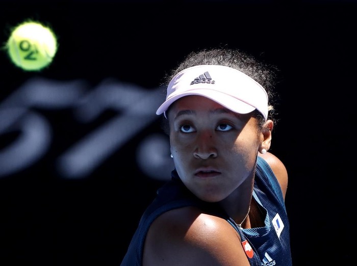 Naomi Osaka PARIS, FRANCE - MAY 30: Naomi Osaka of Japan celebrates during her ladies singles second round match against Zarina Diyas of Kazhakstan during day four of the 2018 French Open at Roland Garros on May 30, 2018 in Paris, France. (Photo by Matthew Stockman/Getty Images)