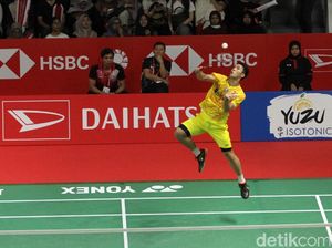 Pulangkan Shi Yuqi, Jonatan Lolos ke Perempatfinal Indonesia Masters