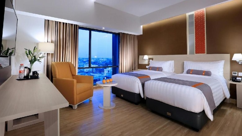 Salah satu kamar Hotel Harper Palembang (Harper Palembang) Salah satu kamar Hotel Harper Palembang (Harper Palembang)